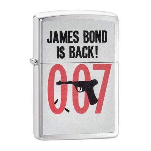 Зажигалка Zippo James Bond 007 Brushed Chrome в Декатлон