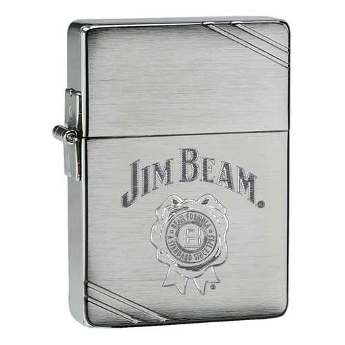 Зажигалка Zippo Jim Beam 1935 Brushed Chrome в Декатлон