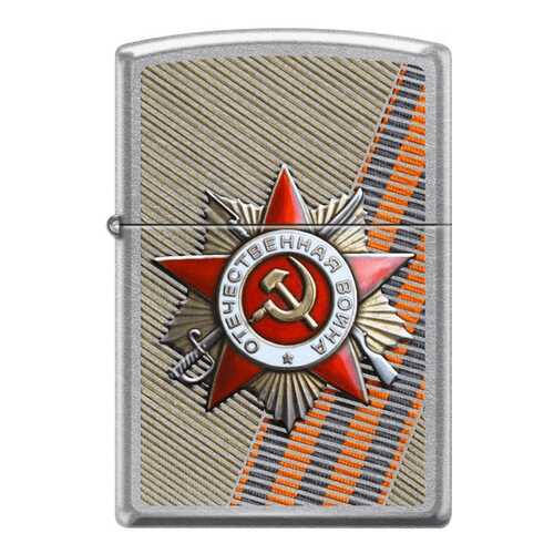 Зажигалка Zippo Order of Patriotic War Street Chrome в Декатлон