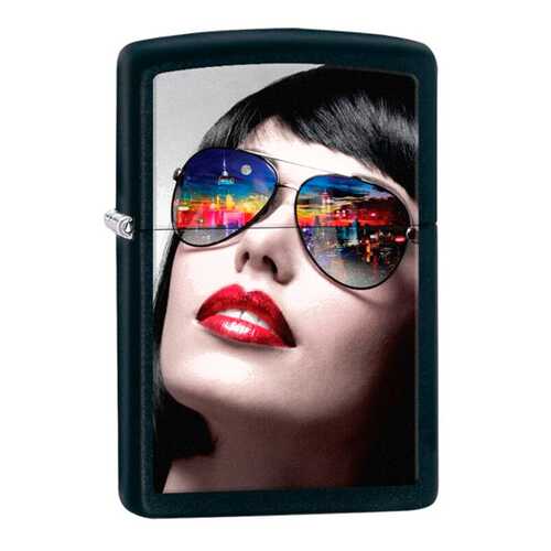 Зажигалка Zippo Reflective Sunglasses Black Matte в Декатлон