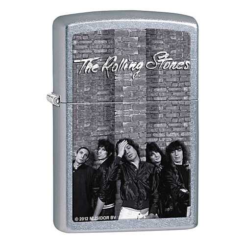 Зажигалка Zippo Rolling Stones Street Chrome в Декатлон