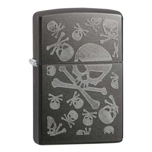 Зажигалка Zippo Skulls Crossbones Gray Dusk в Декатлон