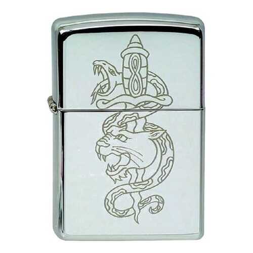 Зажигалка Zippo Snake/lion 232 High Polish Chrome в Декатлон