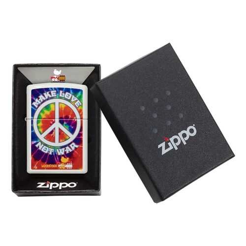 Зажигалка Zippo Woodstock White Matte в Декатлон