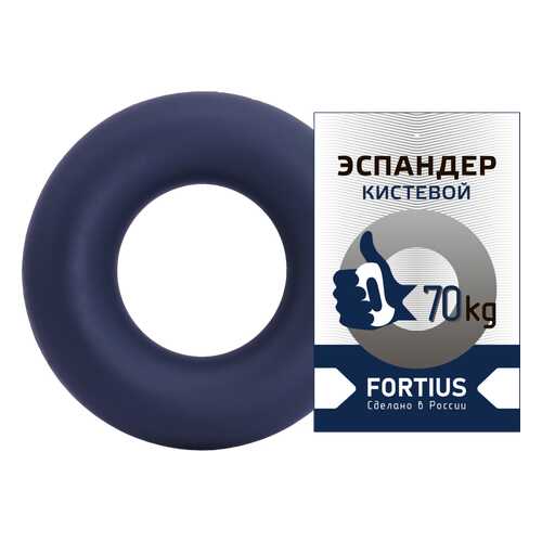 Эспандер кистевой Fortius 70 кг (темно-синий) в Декатлон