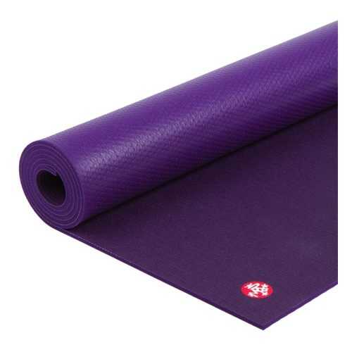 Коврик для йоги из ПВХ Manduka The PRO Mat 215*66*0,6 см - Black Magic в Декатлон