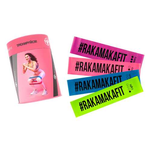 Набор эспандеров Rakamakafit Фитнес-ленты (4шт) в Декатлон