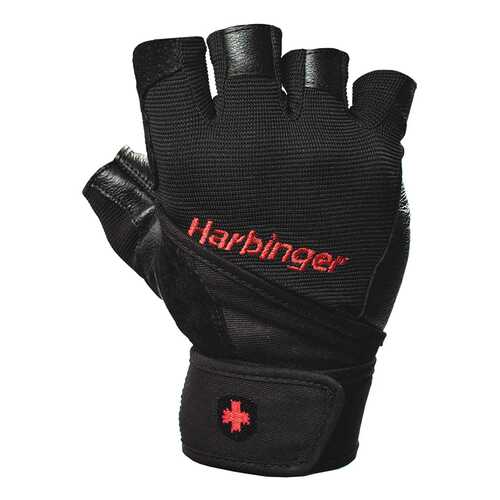 Перчатки атлетические Harbinger Pro WristWrap, black, 9/L/XL в Декатлон