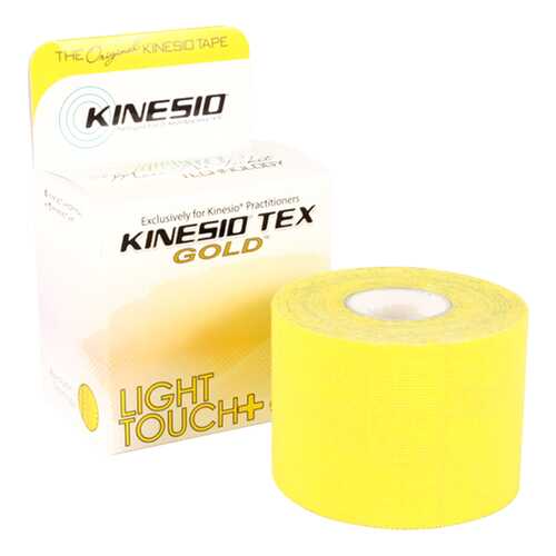 Эластичная клейкая лента Light Touch (5 см - 5 м),Himawari Yellow в Декатлон