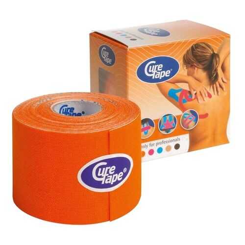 Кинезио тейп CureTape 5 м х 5 см, 5см, 160196-orange в Декатлон