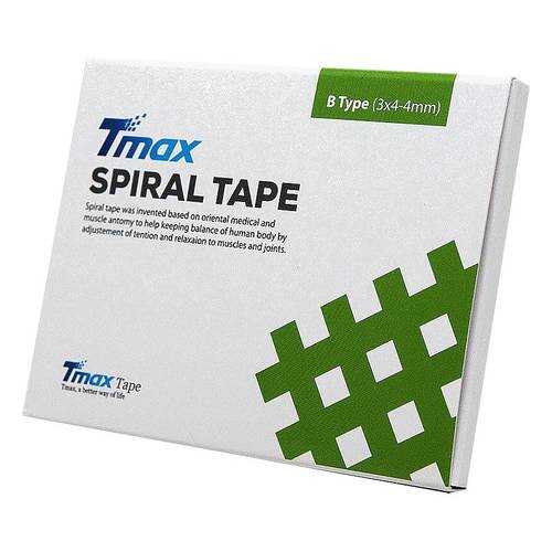 Кросс-тейп Tmax Spiral Tape Type B (20 листов) 423723 в Декатлон