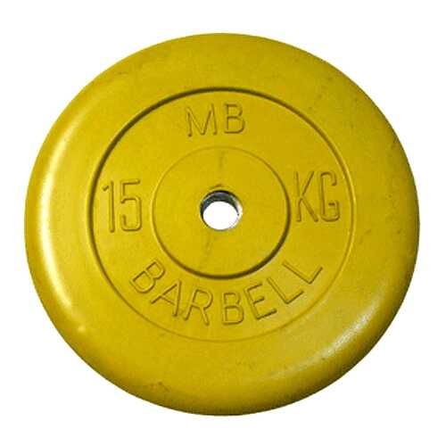 Диск для штанги Mb Barbell Atlet 10214 15 кг, 31 мм в Декатлон