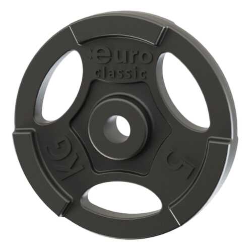 Диск для штанги Record Euro-classic 5kg 5 кг, 26 мм в Декатлон