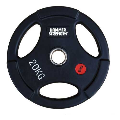 Диск олимпийский HAMMER STRENGTH WP074B20 на 20 кг в Декатлон