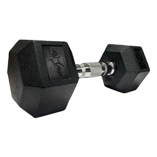 Гантель обрезиненная StarFit DB-301 10 кг в Декатлон