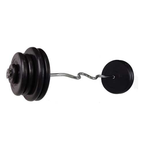 Штанга MB Barbell, гриф w-образный 127 см, 120 кг, 25 мм в Декатлон