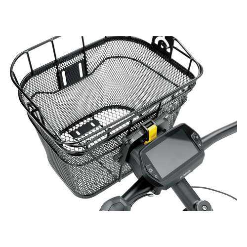 Корзина для велосипеда Topeak Basket Front w/E-bike compatible fixer белая в Декатлон