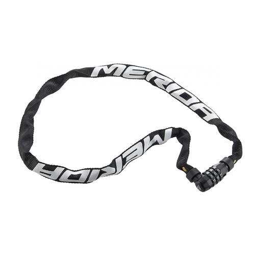 Замок противоугонный Merida 3 Digits Combination Chain Lock 90 см Black/White 2134002651 в Декатлон