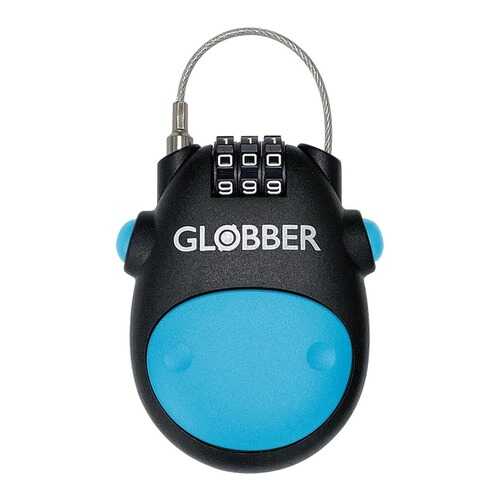 Замок-трос Globber Lock, голубой в Декатлон