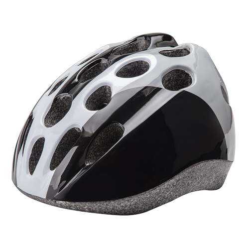 Шлем защитный HB5-3_d (out mold) черно-бело-серый/600114 в Декатлон