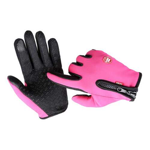 Велосипедные перчатки MoscowCycling MC-GLOVE-03, розовые, 7,5 в Декатлон