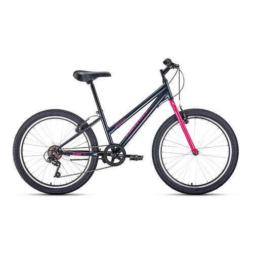 Велосипед 24 Altair MTB HT 24 Low 6 ск 19-20 г 14 Серый/Розовый/RBKT01N46002 в Декатлон