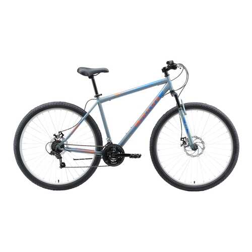 Велосипед Black One Onix 29 D 2019 20 серый/оранжевый/голубой в Декатлон
