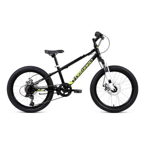 Велосипед Forward Unit Pro 20 Disc 2020 One Size black/green yellow в Декатлон