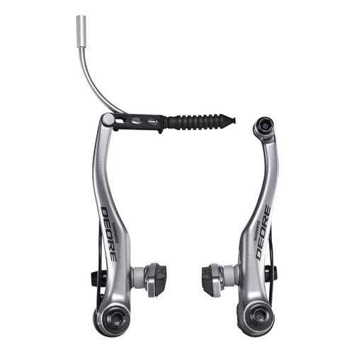 Тормоз V-BRAKE Shimano Deore BR-T610 передний серебро колодки S70C EBRT610FX41SSP в Декатлон