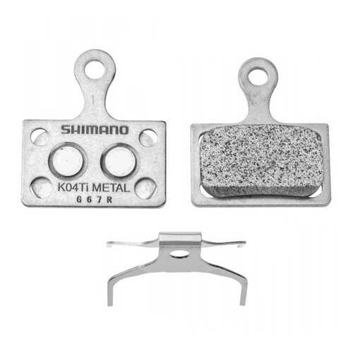 Тормозные колодки Shimano д/диск тормоза K04Ti металл Y8PU98020 в Декатлон