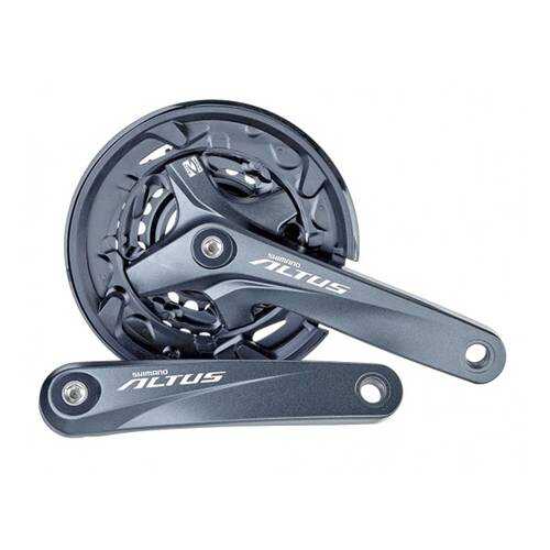 Велосипедные шатуны Shimano Altus M2000 EFCM2000E002C 175 мм в Декатлон