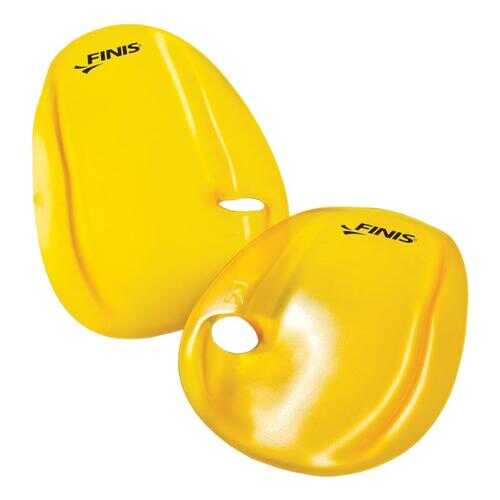 Лопатки для плавания Finis Agility Paddles 1.05.145 желтые M в Декатлон
