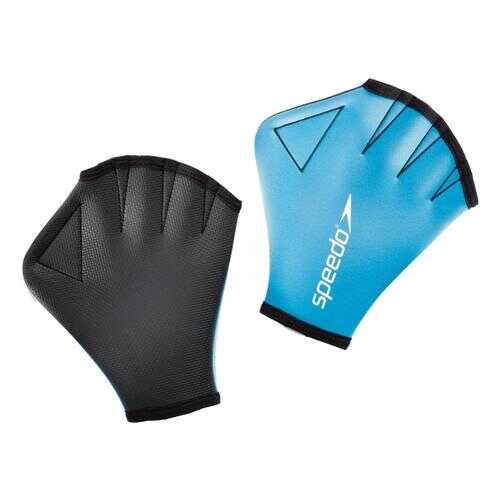 Перчатки для аквафитнеса Speedo Aqua Glove L синие (0309) в Декатлон