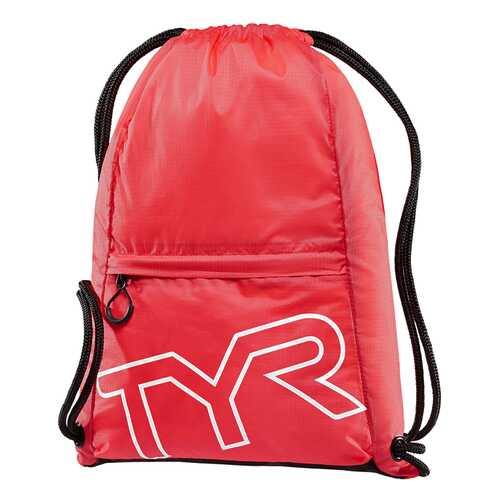 Рюкзак-мешок TYR Drawstring Backpack 13 л красный (610) в Декатлон