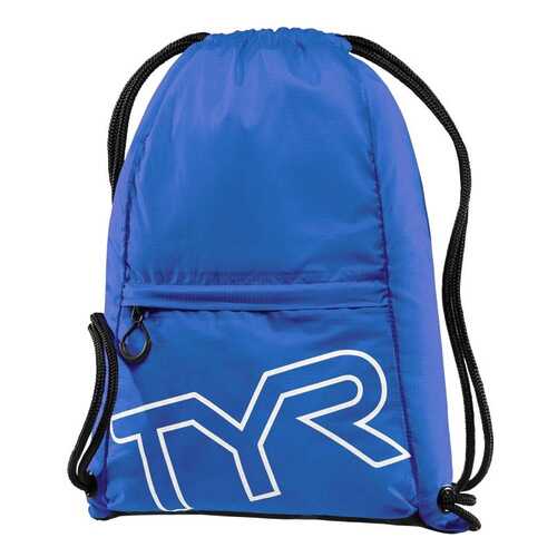 Рюкзак-мешок TYR Drawstring Backpack LPSO2 13 л синий/черный (428 Royal) в Декатлон