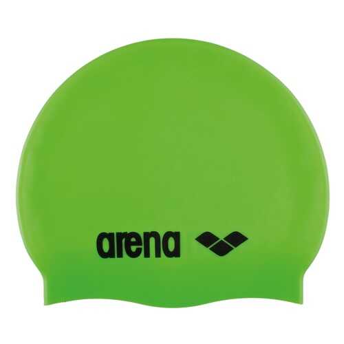 Шапочка для плавания Arena Classic Silicone Jr 65 lime/black в Декатлон