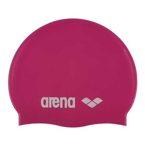 Шапочка для плавания Arena Classic Silicone Jr 91 fuchsia/white в Декатлон