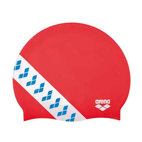 Шапочка для плавания Arena Team Stripe Cap red в Декатлон