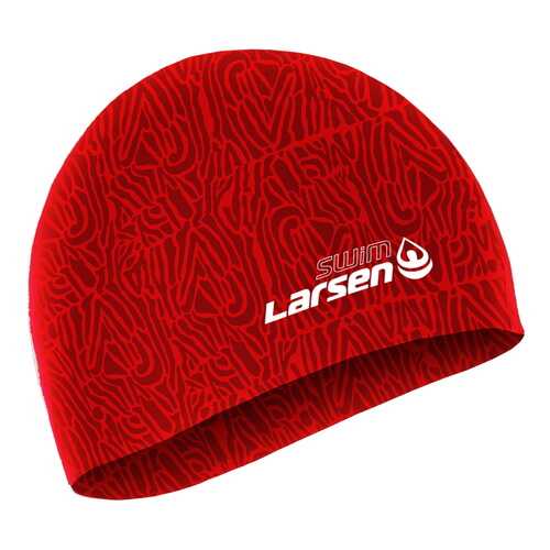 Шапочка для плавания Larsen SC black/red в Декатлон