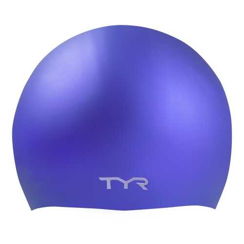 TYR Шапочка для плавания Wrinkle Free Silicone Cap, силикон, LCS/510, фиолетовый в Декатлон