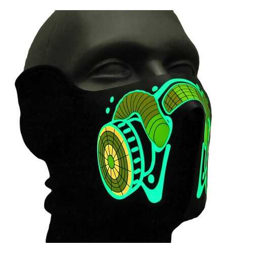 Ветрозащитная маска Light Stuff Респиратор, черная, One Size в Декатлон