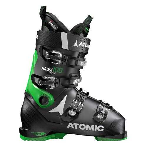 Горнолыжные ботинки Atomic Hawx Prime 100 2019, black/green, 25.5 в Декатлон