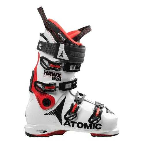 Горнолыжные ботинки Atomic Hawx Ultra 120 2018, white/red/black, 26.5 в Декатлон