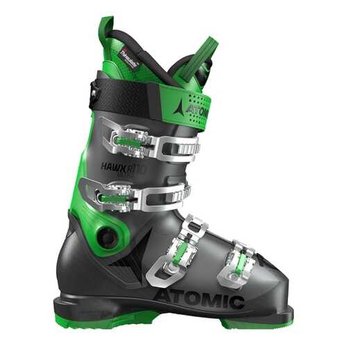 Горнолыжные ботинки Atomic Hawx Ultra R110 2019, anthracite/green, 26.5 в Декатлон