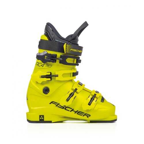 Горнолыжные ботинки Fischer RC4 70 Jr 2020, yellow, 22.5 в Декатлон