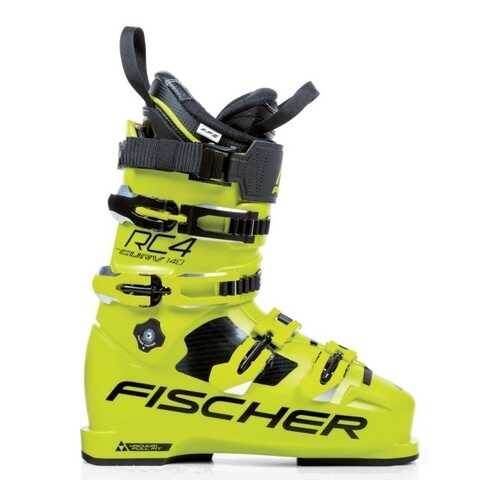 Горнолыжные ботинки Fischer RC4 Curv 140 Vacuum Full Fit 2019, yellow, 27.5 в Декатлон