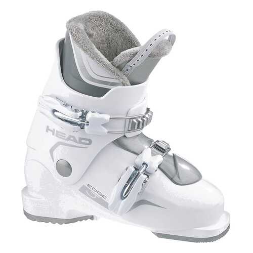 Горнолыжные ботинки HEAD Edge J1 2012, white/silver, 16.5 в Декатлон