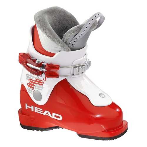 Горнолыжные ботинки HEAD Edge J1 2013, white/red, 16.5 в Декатлон