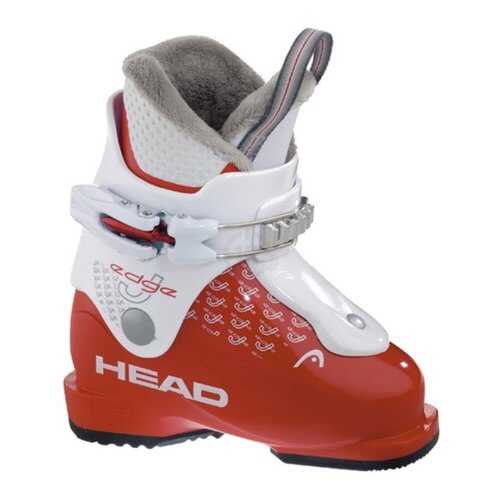 Горнолыжные ботинки HEAD Edge J1 2016, red/white, 16.5 в Декатлон