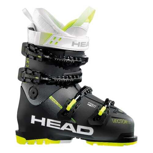 Горнолыжные ботинки HEAD Vector Evo 110 S W 2018, anthracite/black/neon yellow, 24 в Декатлон